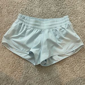 Baby Blue Lululemon Hotty Totty Short 2.5in